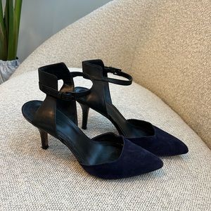 Pour la victoire heels dark blue black 5.5